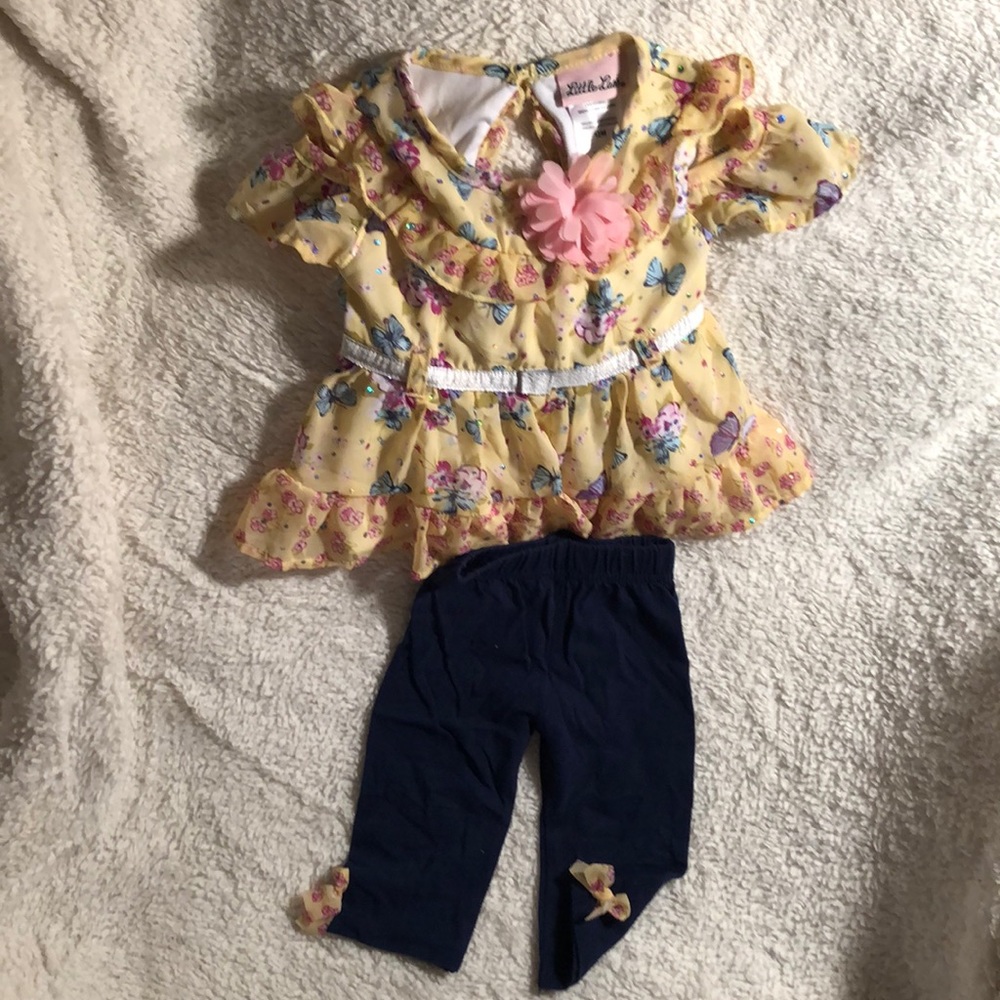Little Lass girls 12 months set